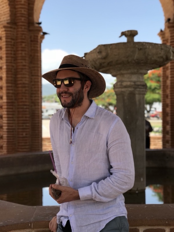 Jack Napier, founder of WildBreeze, in Jávea, Spain